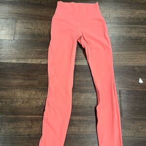 lululemon athletica Coral Leggings little pilling